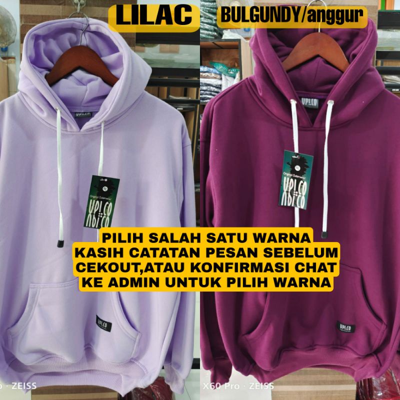 HOODIE POLOS SWEATER PRIA WANITA TEBAL