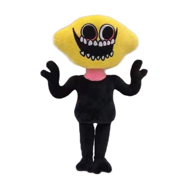 In stock！Friday Night Funkin Plush Toy, FNF Whitty a Lemon Boyfriend Monster Dem Doll