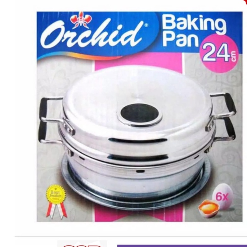 Panci/baking pan / bakingpan 24 orchid