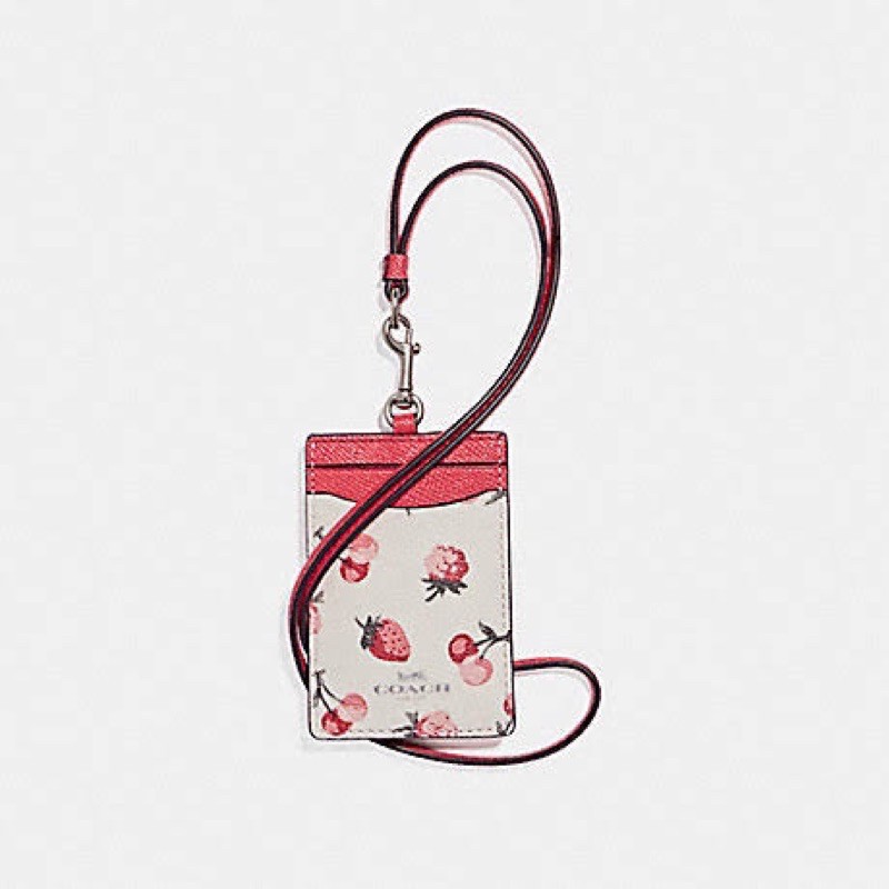 

COC 23679 Fruit Print ID Lanyard Chalk Multi