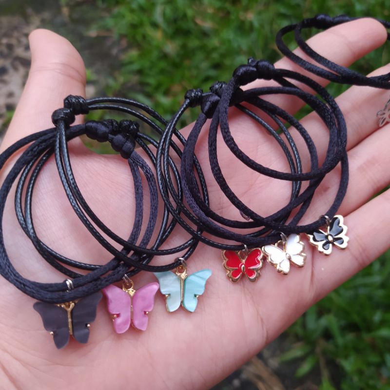 BRACELET MOON & STAR / GELANG BULAN BINTANG COUPLE PERSAHABATAN BESTIE UNIK MURAH-7