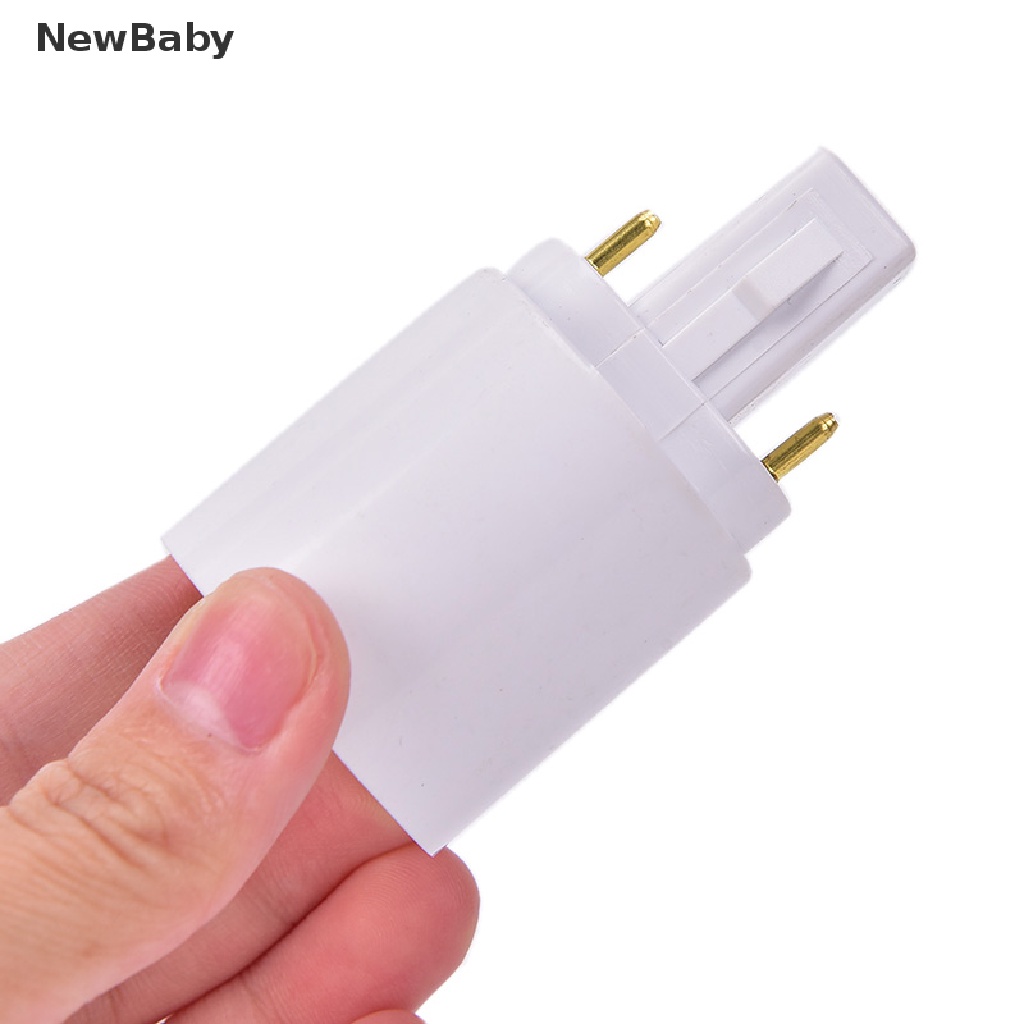 Newbaby Adapter Konverter Fitting Bohlam Lampu Halogen LED G23 Ke E27 E26