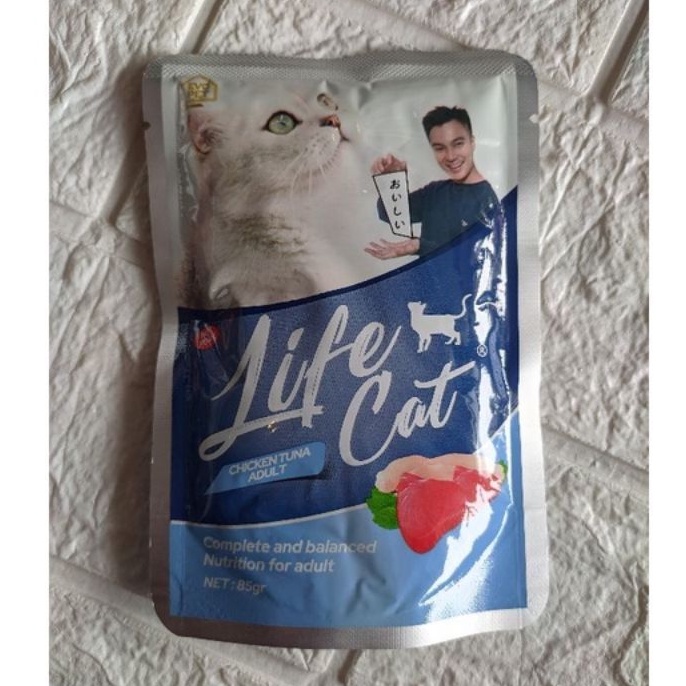 LIFE CAT WET FOOD || MAKANAN BASAH KUCING || RASA CHICKEN TUNA ADULT DAN TUNA KITTEN 400 GRAM