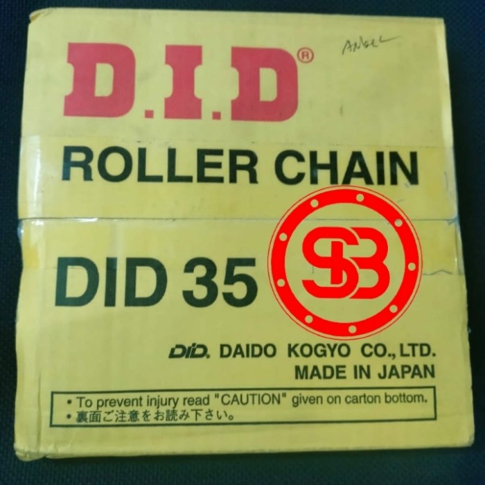 Roller Chain RS 35-1 DID JEPANG Rantai Sprocket Single DAIDO JAPAN