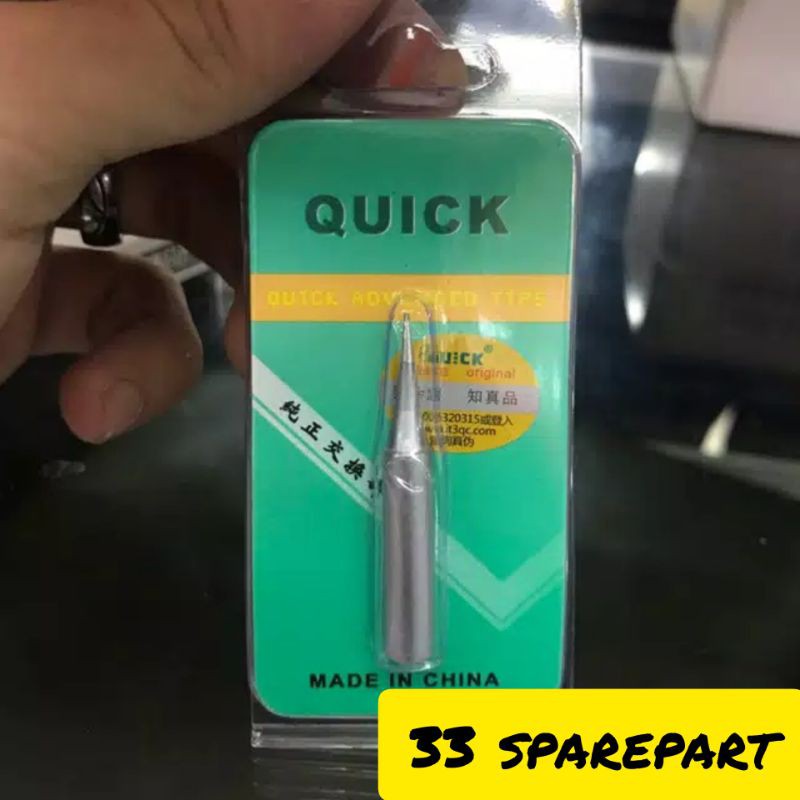 mata solder lurus / bengkok silver quick