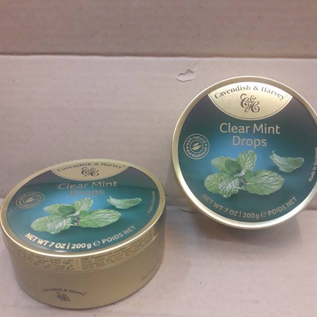 Cavendish & Harvey Clear Mint Drops