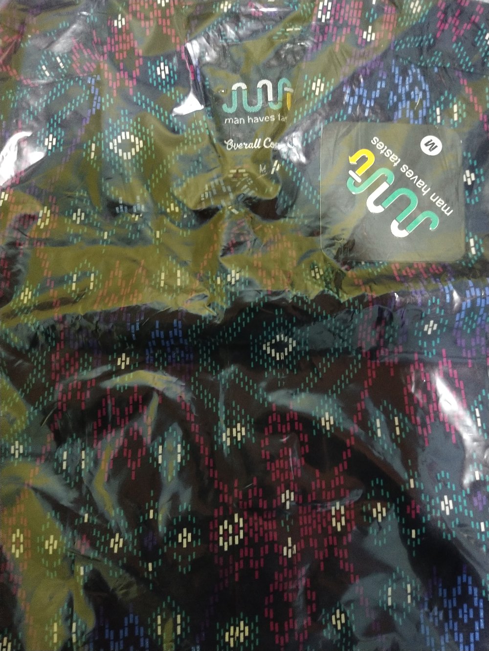 Babedo Kemeja Batik Pria Slim Fit Motif Snow Premium Lengan Pendek