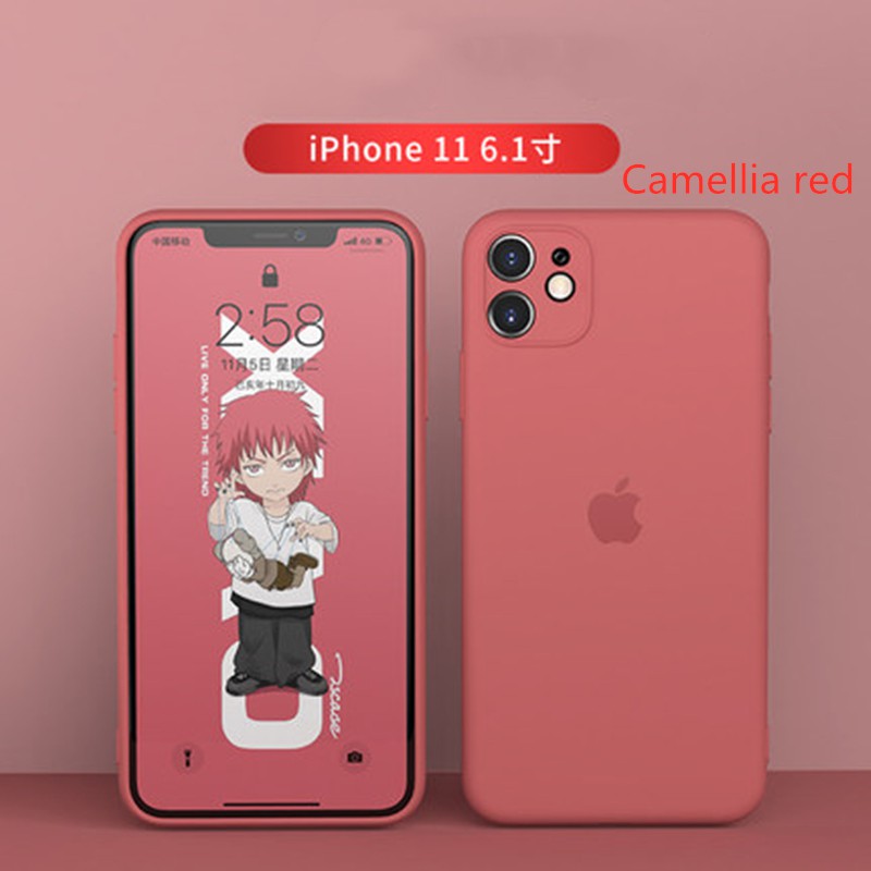 Spot original Casing Pelindung Lensa Kamera Untuk iPhone 11 11Pro MAX Full Cover Silicone Case