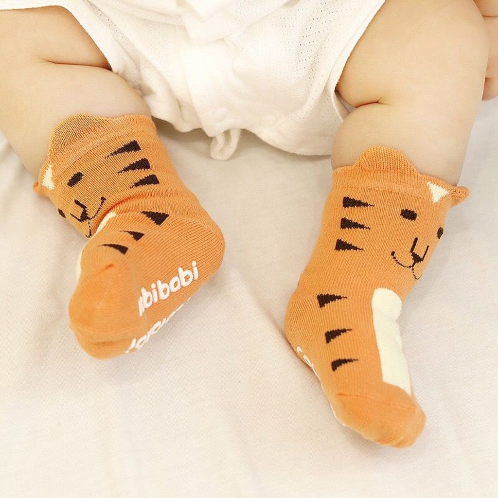 ☛TK☚ K007 KAOS KAKI BAYI IMPORT PREMIUM KOREA LUCU DENGAN ANTI SLIP UNIK MOTIF ANIMAL