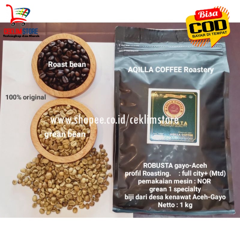 

Kopi Robusta Gayo 1Kg