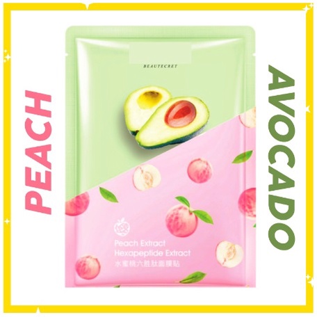 BIOAQUA Sheet Mask Peach / Masker wajah Bioaqua
