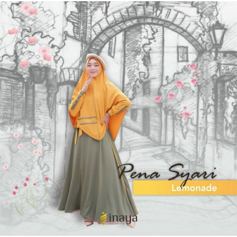 GAMIS SYARI/GAMIS PENA SYARI BY INAYA/GAMIS BRAND