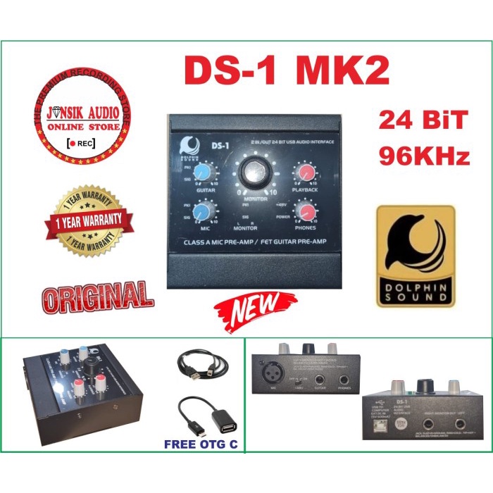 dolphin sound ds1 DS-1 ds 1 soundcard usb