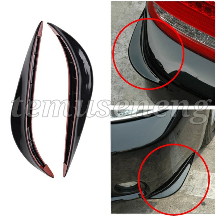 4 Pcs Karet Pelindung Pojok Sudut Mobil Car Bumper Body Protector