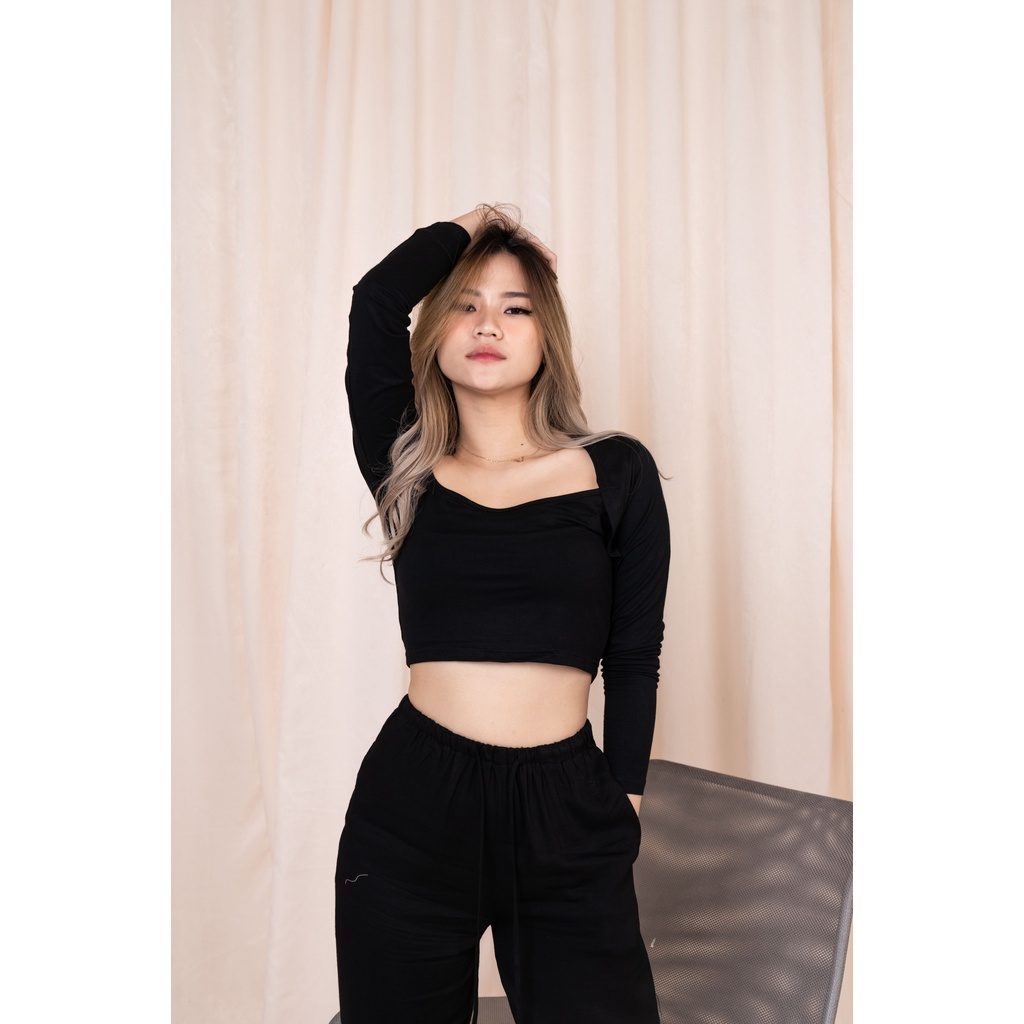 (COD) OH Fashion Valencia Sexy Crop Top Basic Korean Top #2763