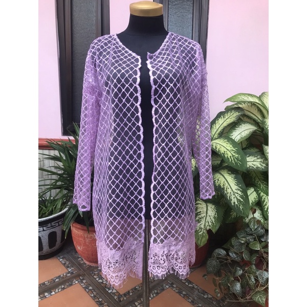 outer brukat/outer tile kotak/outer brukat  jaring