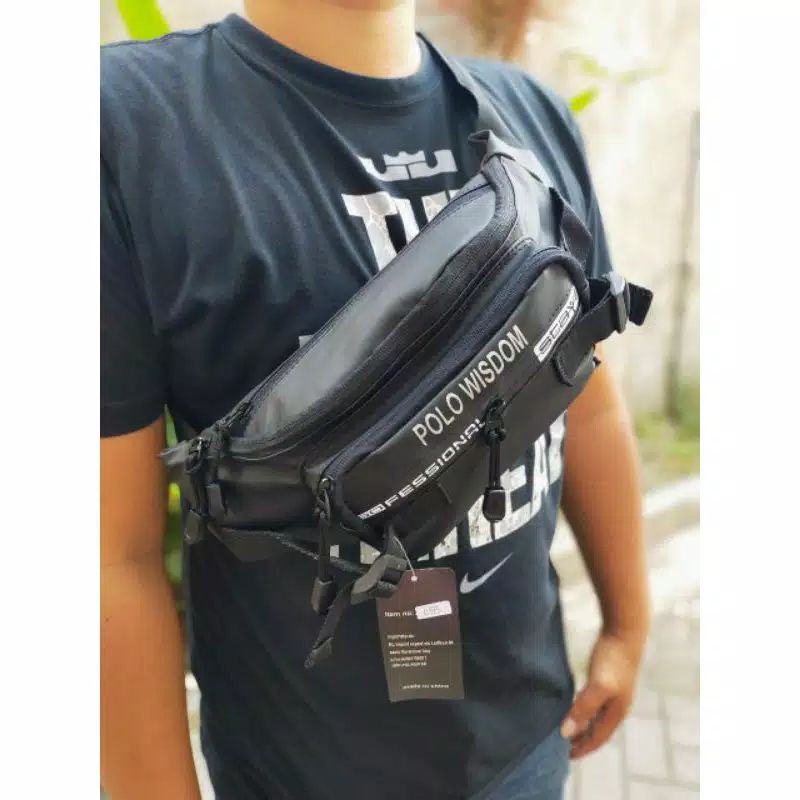 tas selempang dada. sling bag