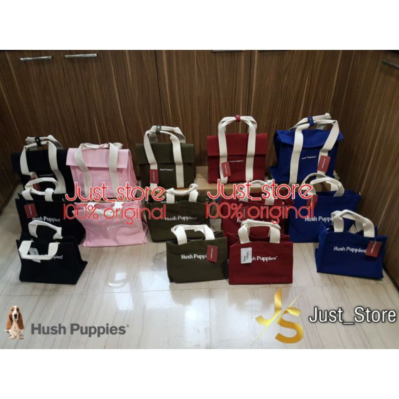 Tas Hush Puppies Original Canvas Tote Bag / Canvas Flap