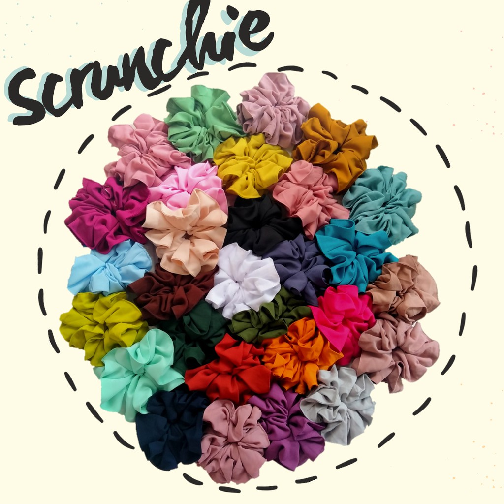 SCRUNCHIE CEPOL IKAT RAMBUT