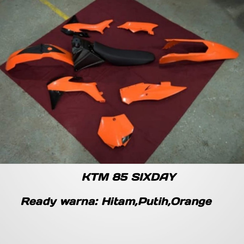 Jual Body Set BODY KIT BODY CROSS Cover Set KTM 85 SIX Days SUPERMOTO