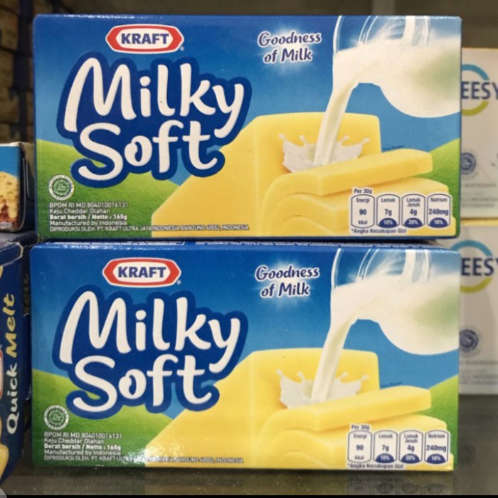 

Keju Kraft Milky Soft 165 gr