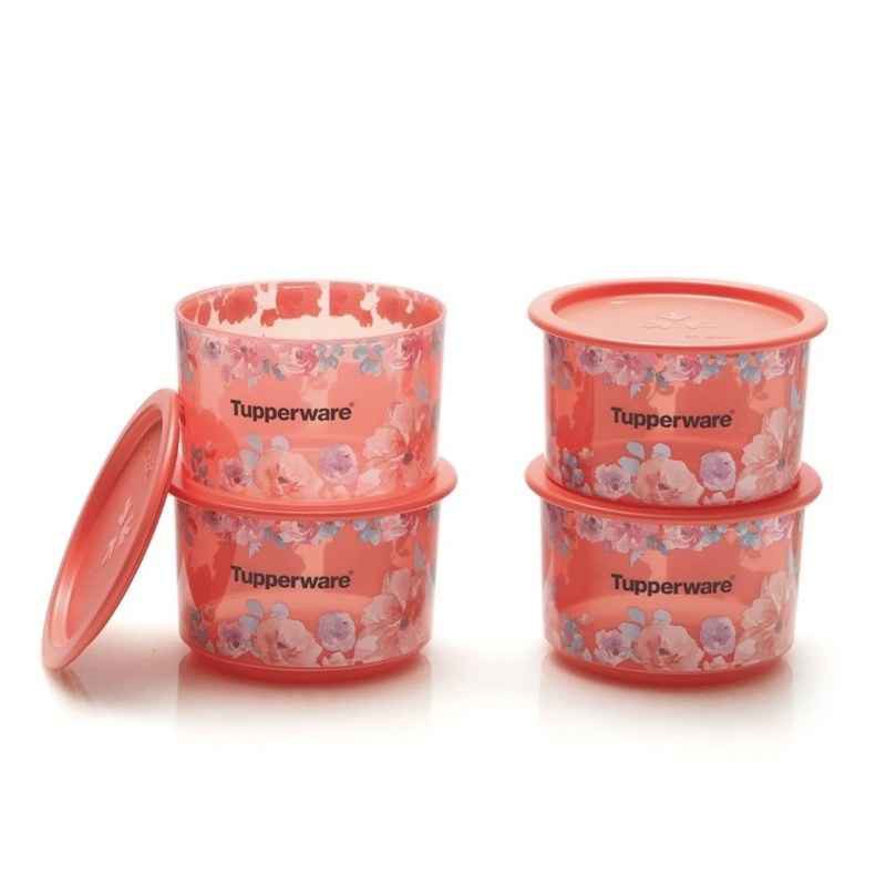 Magnolia Canister Set 4pcs Tupperware