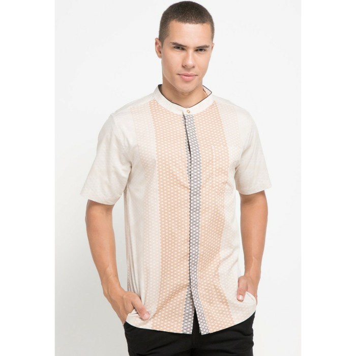 POLICE DENIM - BAJU KOKO PRIA ORIGINAL -A712CA Koko Short Sleeve Shirt