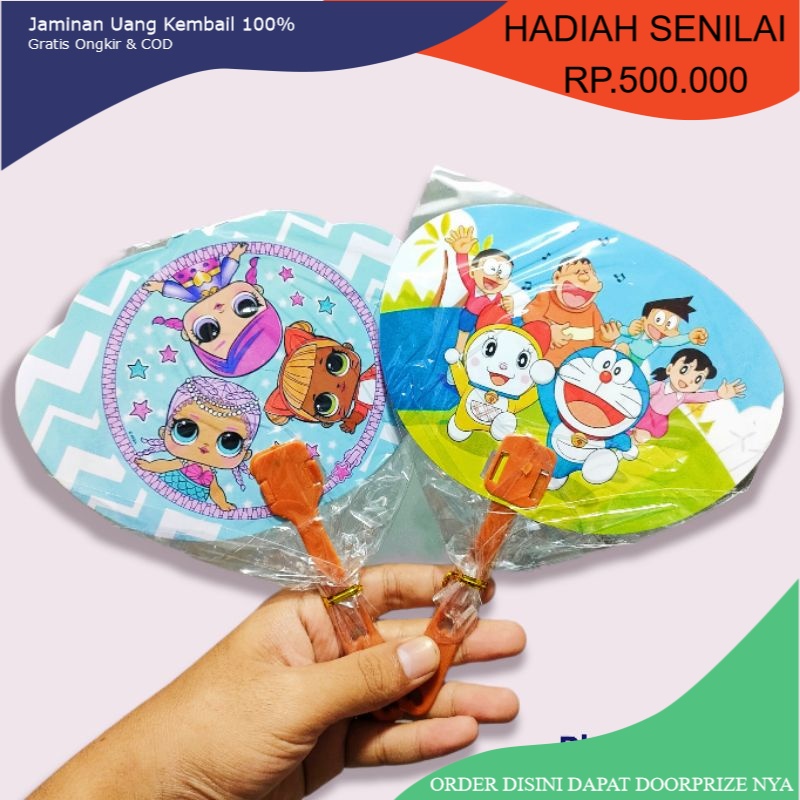 TERMURAH SOUVENIR PERNIKAHAN KIPAS KARAKTER KARTUN wedding sovenir pernikahan soupenir pernikahan so