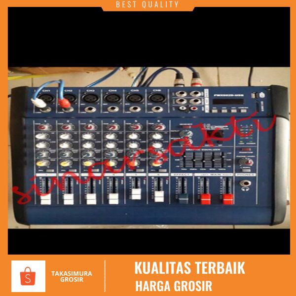 Terbaik Power Mixer Pmx 602d 6 Channel Shopee Indonesia