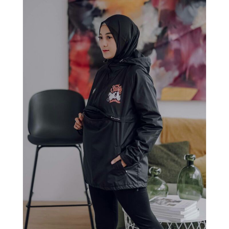 Jaket Cougle Salviohexia Scooter Jaket Parasut Unisex Jaket Outdoor