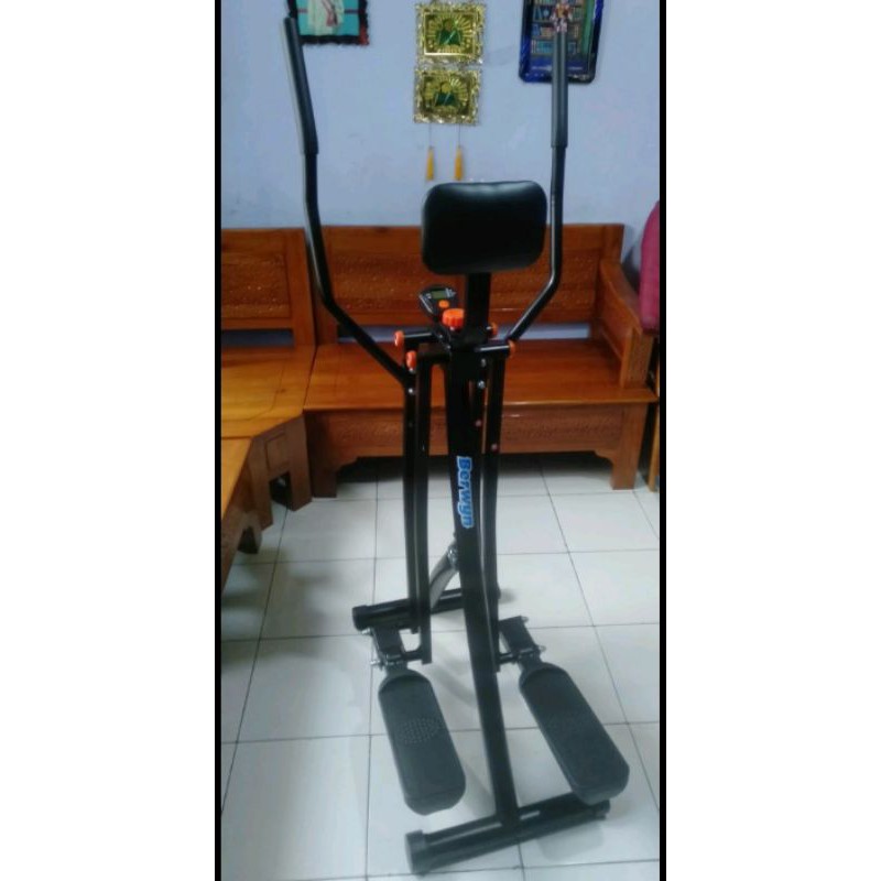 BERWYN AIR WALKER ORANGE BLACK/ ALAT GYM PEMBAKAR LEMAK/ ALAT FITNES LATIAN CARDIO/ ALAT GYM ACE