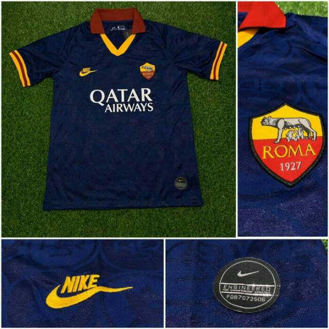JERSEY BOLA AS ROMA 3RD 2019/2020 GRADE ORI