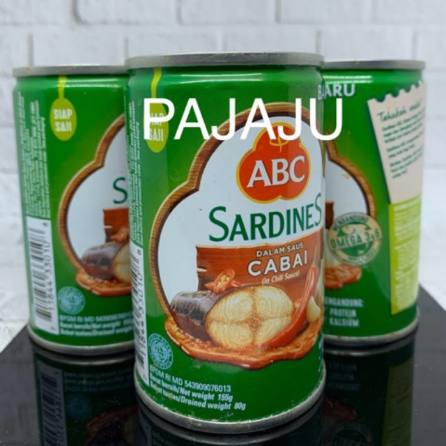 

Sarden ABC Kaleng Kecil 155gr PROMO