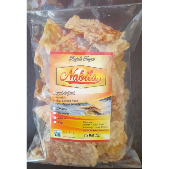 

Keripik Tempe / Keripik / Purworejo