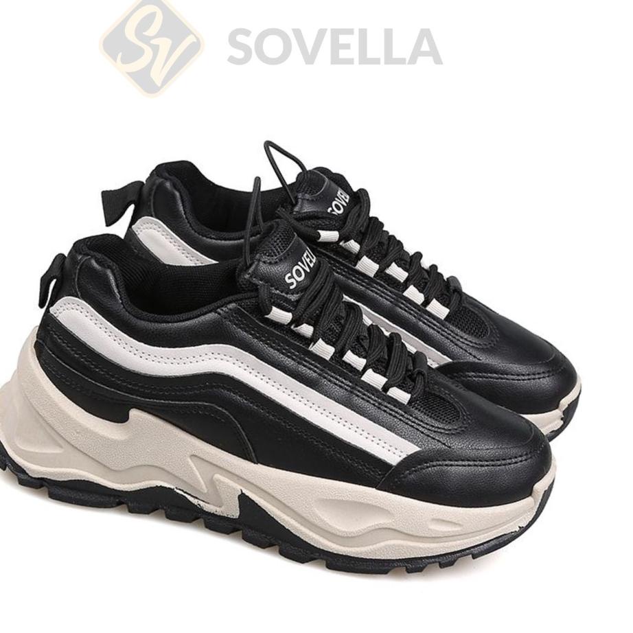Terbaru.. SOVELLA Kenzie Sepatu Sneakers Olahraga Sport Putih Wanita Import