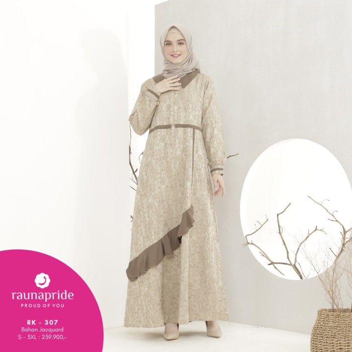 Set-Family-Muslim-Busana- Sarimbit Keluarga Rauna Rk Kk Ra Ka 307 / Gamis Koko / Baju Muslim - Koko