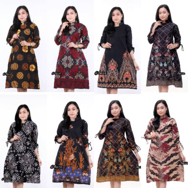 Toko Grosir Murah Terlaris Serut Genes Jelita Tunic Navbor Yelbor Whitbor Creambor Tunik Batik oeYYBwuX5nJ8r