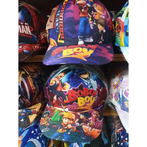 Topi Boboiboy anak kids murah