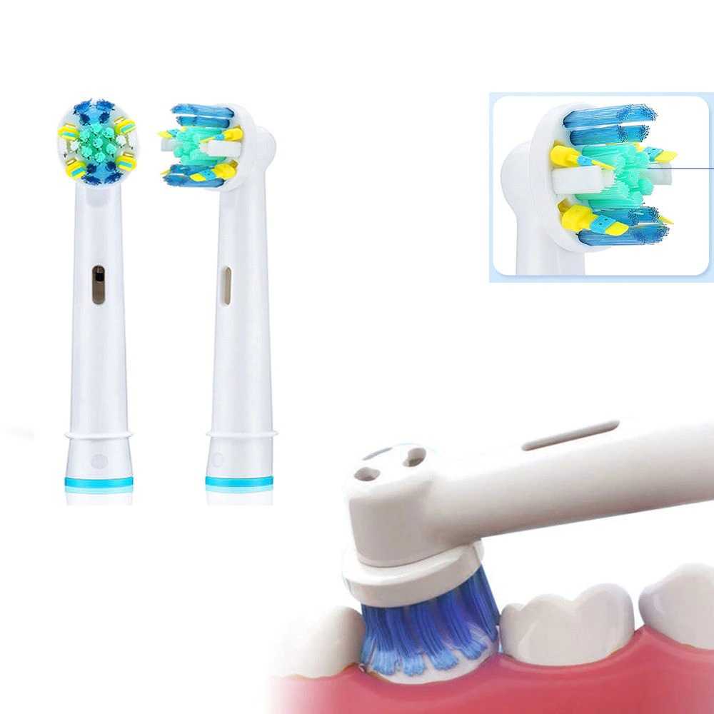 SEAGO Kepala Pengganti Sikat Gigi 4 PCS for Oral-B D12 D16 D100 -EB50A ( Al-Yusi )