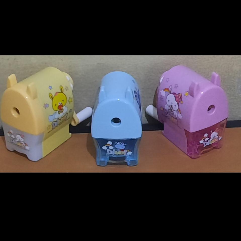

<TuC ✪> Serutan Rautan Meja/ Putar/ Duduk Fancy T-928 //Stock masih banyak