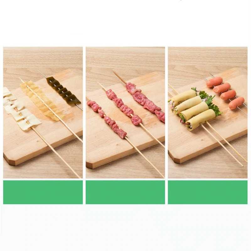 CHUANROUQI5 Alat Bantu Tusuk Sate Skewers Maker String Box - CHNQI5