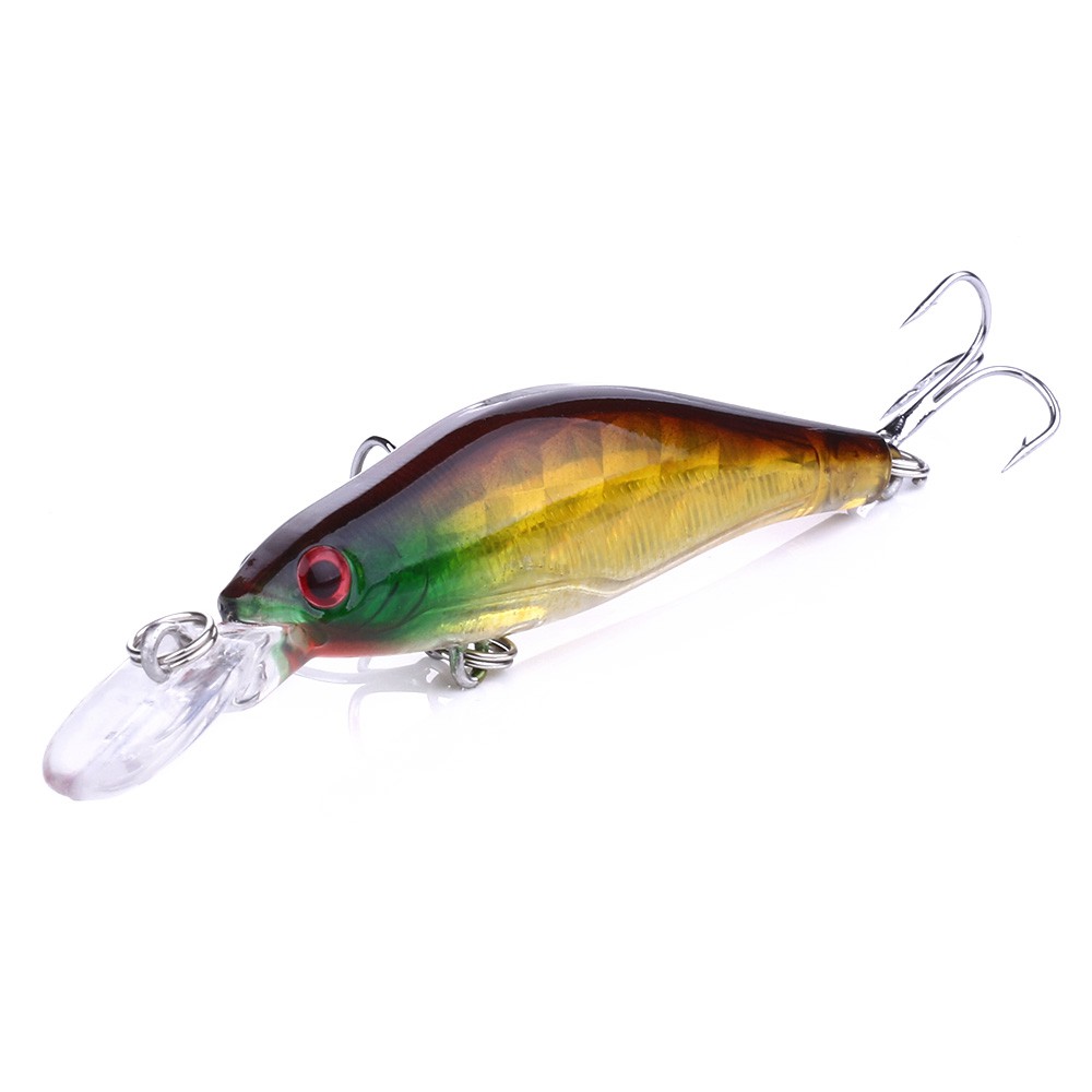 HENGJIA 16pcs minnow crankbait umpan pancing swimbait fishing lure ikan bass memancing peralatan