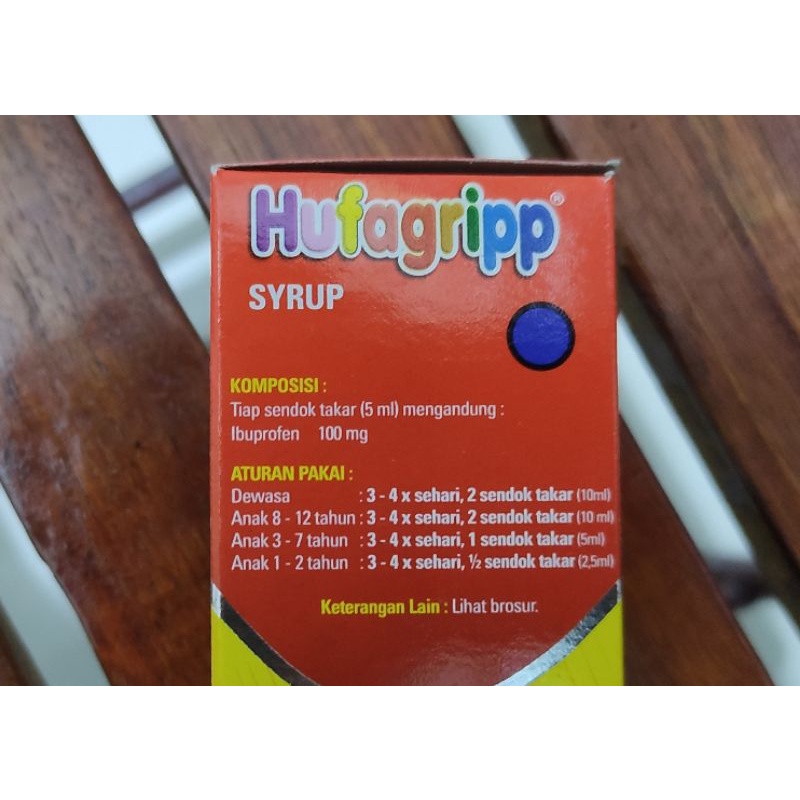 Hufagripp Merah TMP / Obat Demam / Pereda Nyeri Sakit Kepala atau Sakit Gigi