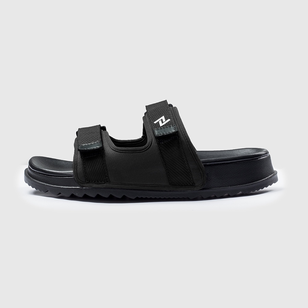 PIRLO BLACK |ManNeedMe x NAZ| Sandal Pria Sendal Slop Casual ORIGINAL