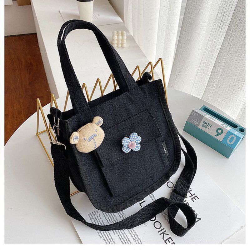 Medan Termurah Slingbag import Tas chic sen garis korea fashion import