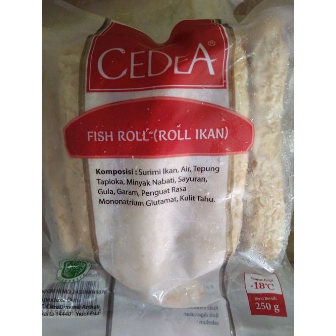 

Fish Roll CEDEA Roll Ikan 250gr