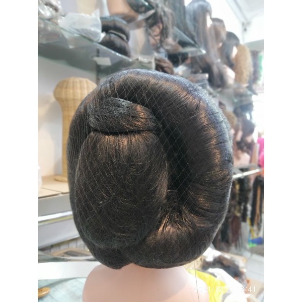 wig sanggul jawa