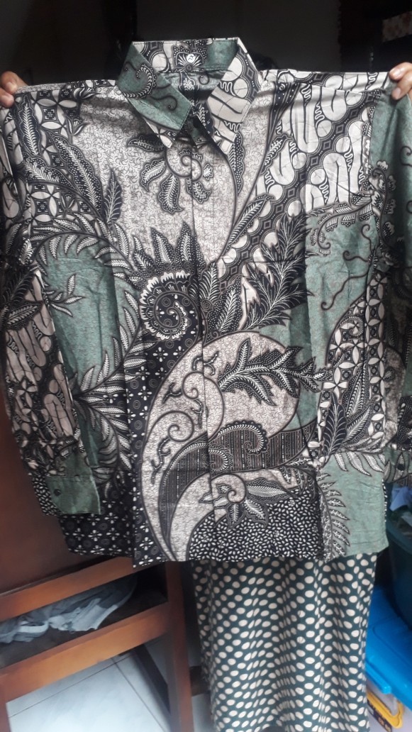 Baju Batik Pria Gus Azmi Syubbanul Muslimin Batik Katun Halus Hadroh Azzahir Hilwa Ala Santri Modern