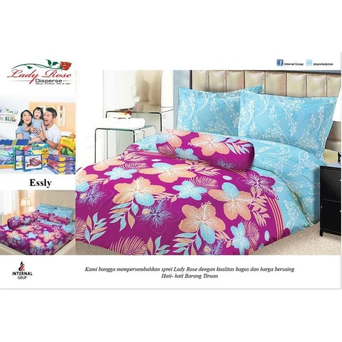 Bedcover Lady rose 180 x 200 Essly