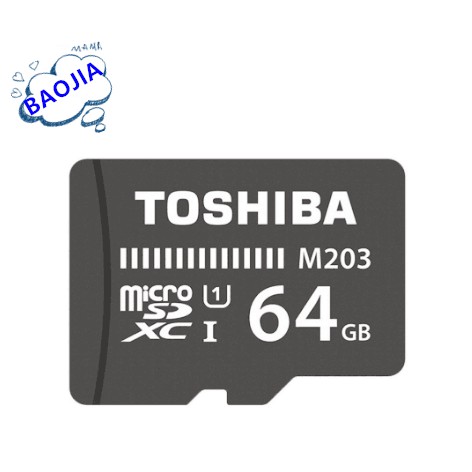 TOSHIBA 128GB 64GB 32GB microSDHC memory Card Class 10